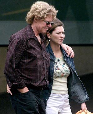 Mutt Lange and Shania Twain when they were together